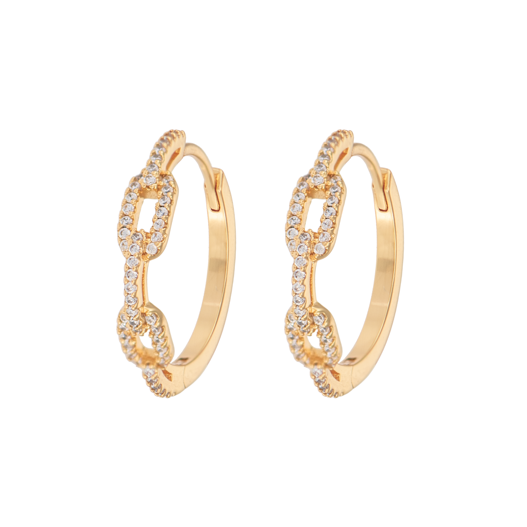 Large Chain Hoops