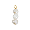 Triple Pearl Charm