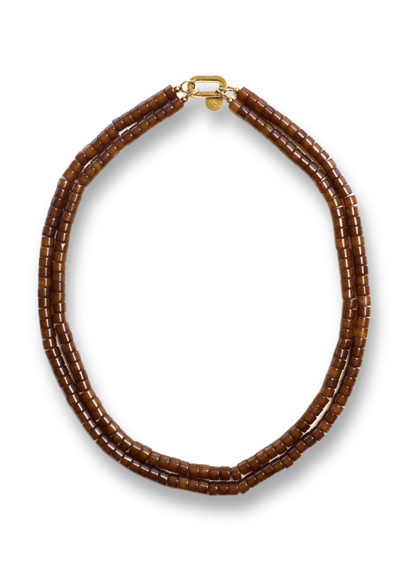Moos Double Brown Necklace