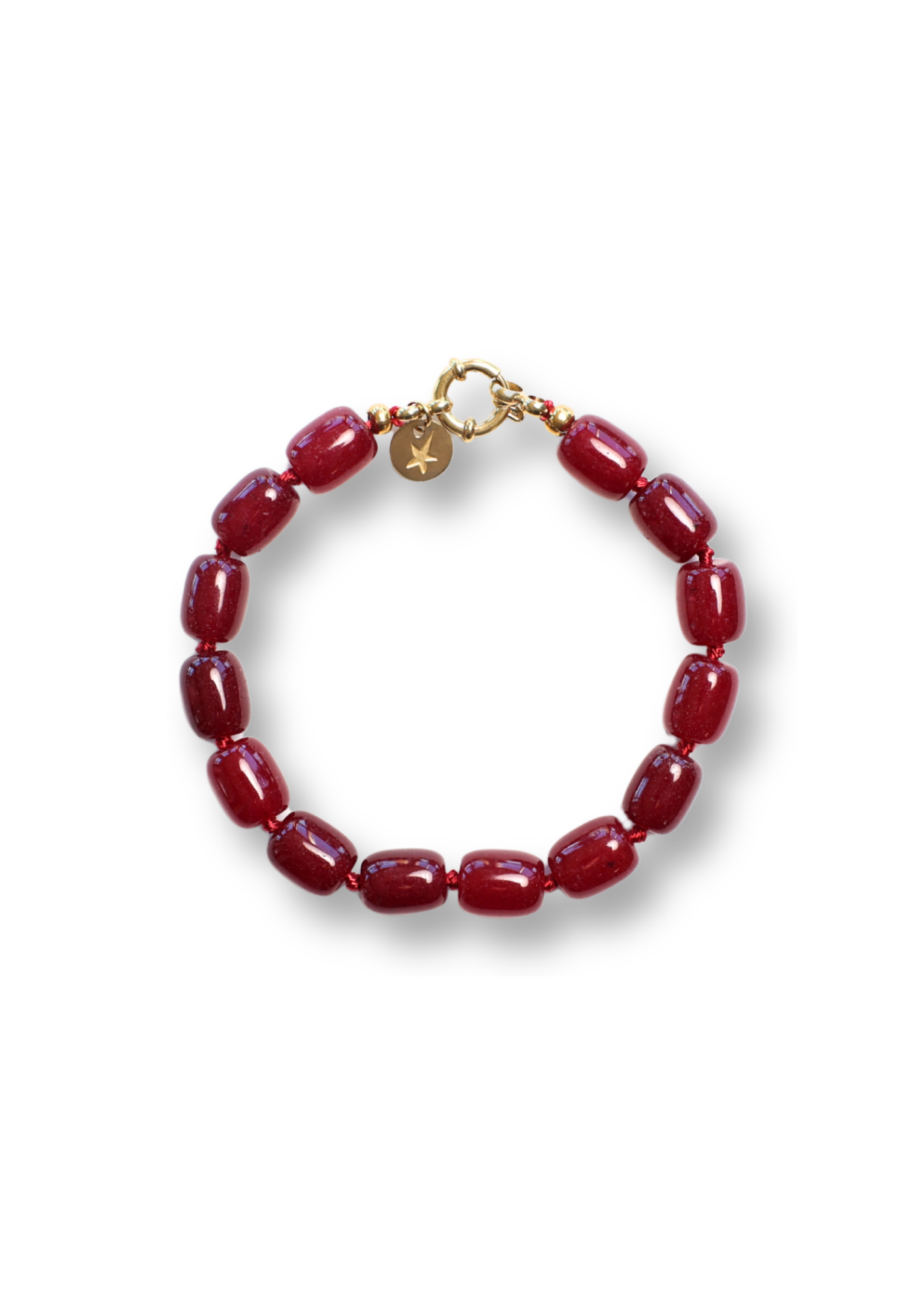 Phil Burgundy Bracelet