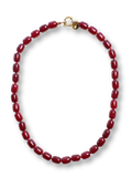 Phil Burgundy Necklace