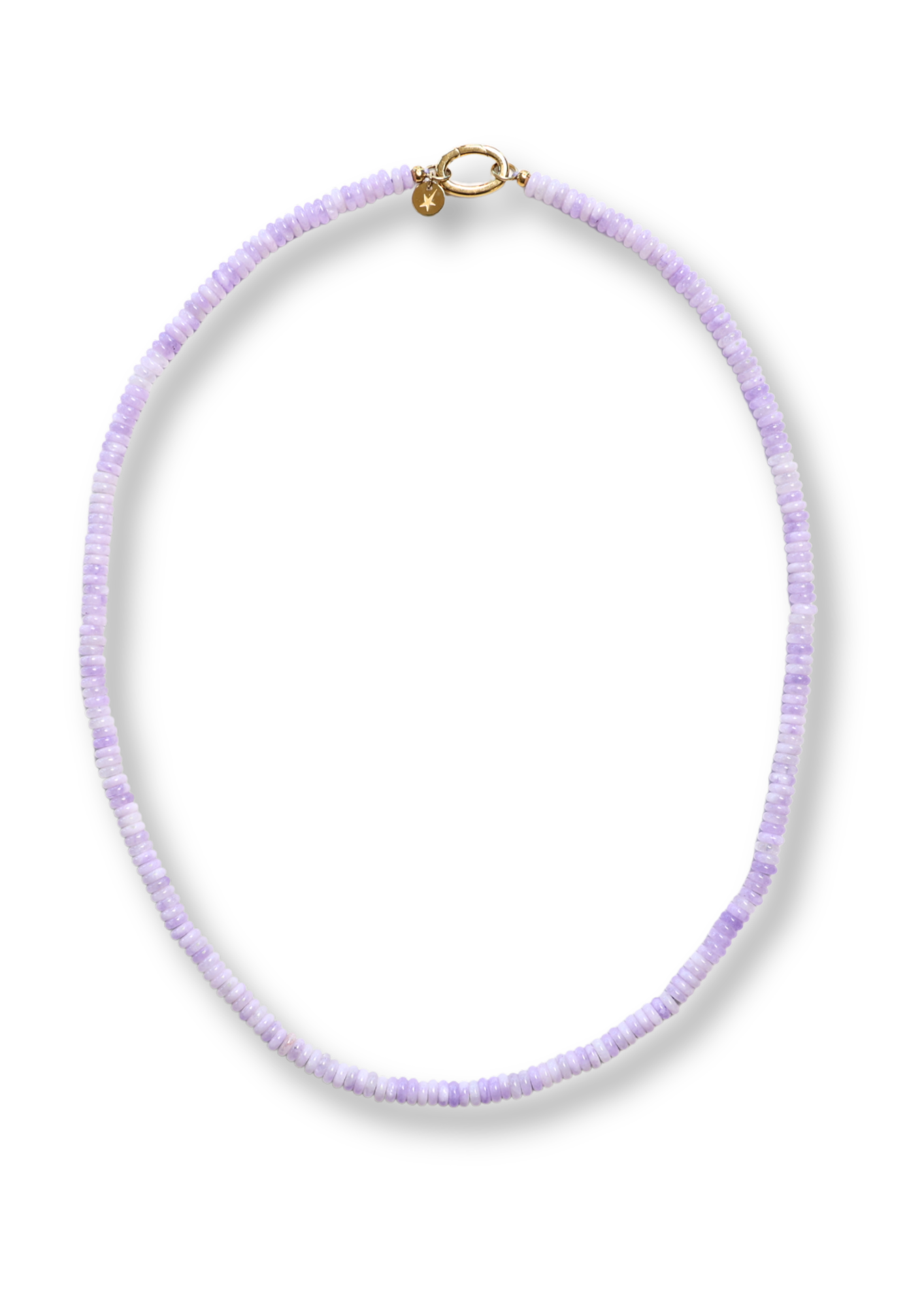 Roger Lavender Long Necklace