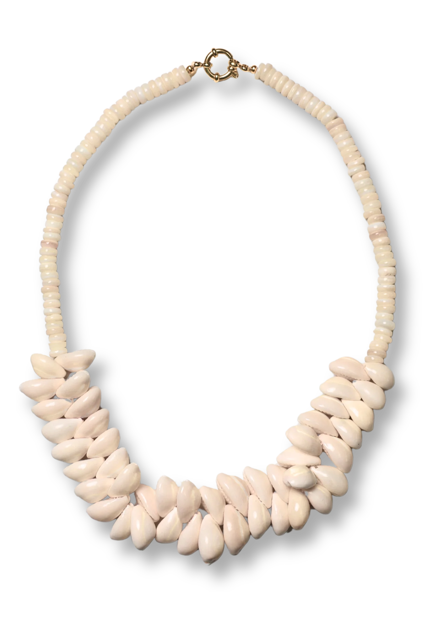 Luc Shell Necklace Ivory
