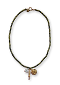 Kaki Pendant Trio Necklace