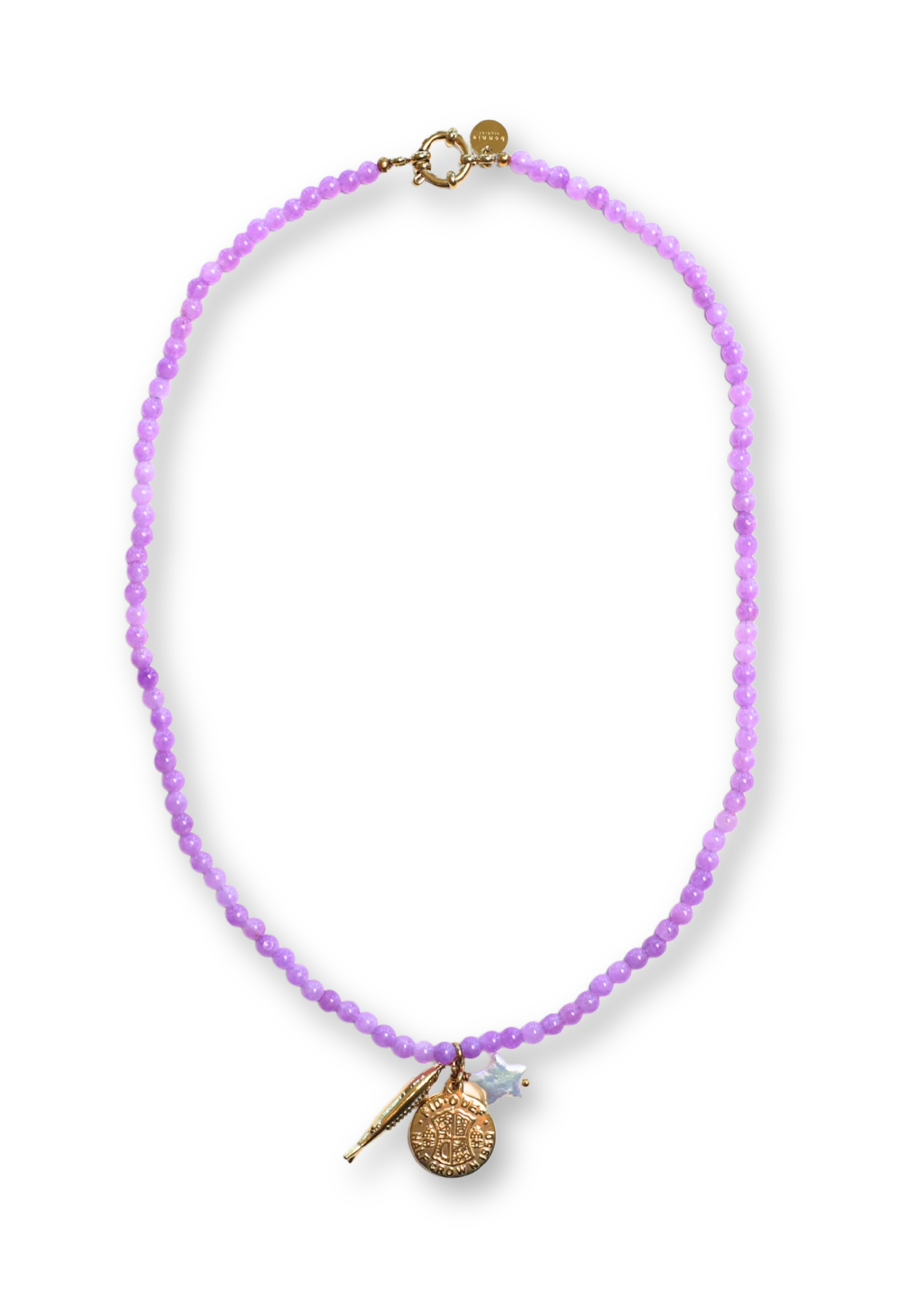 Lila Pendant Trio Necklace