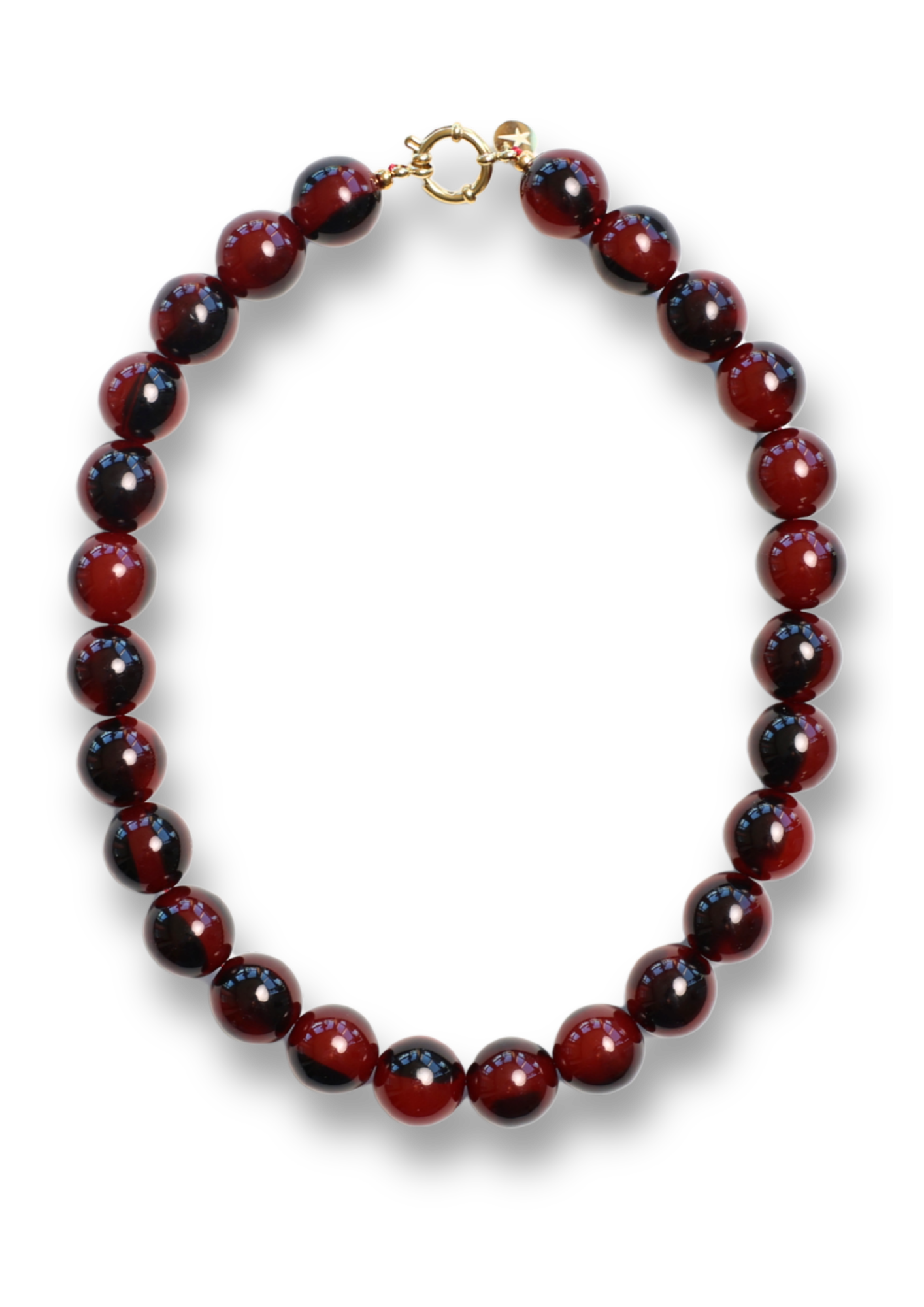 Wilma Burgundy Necklace