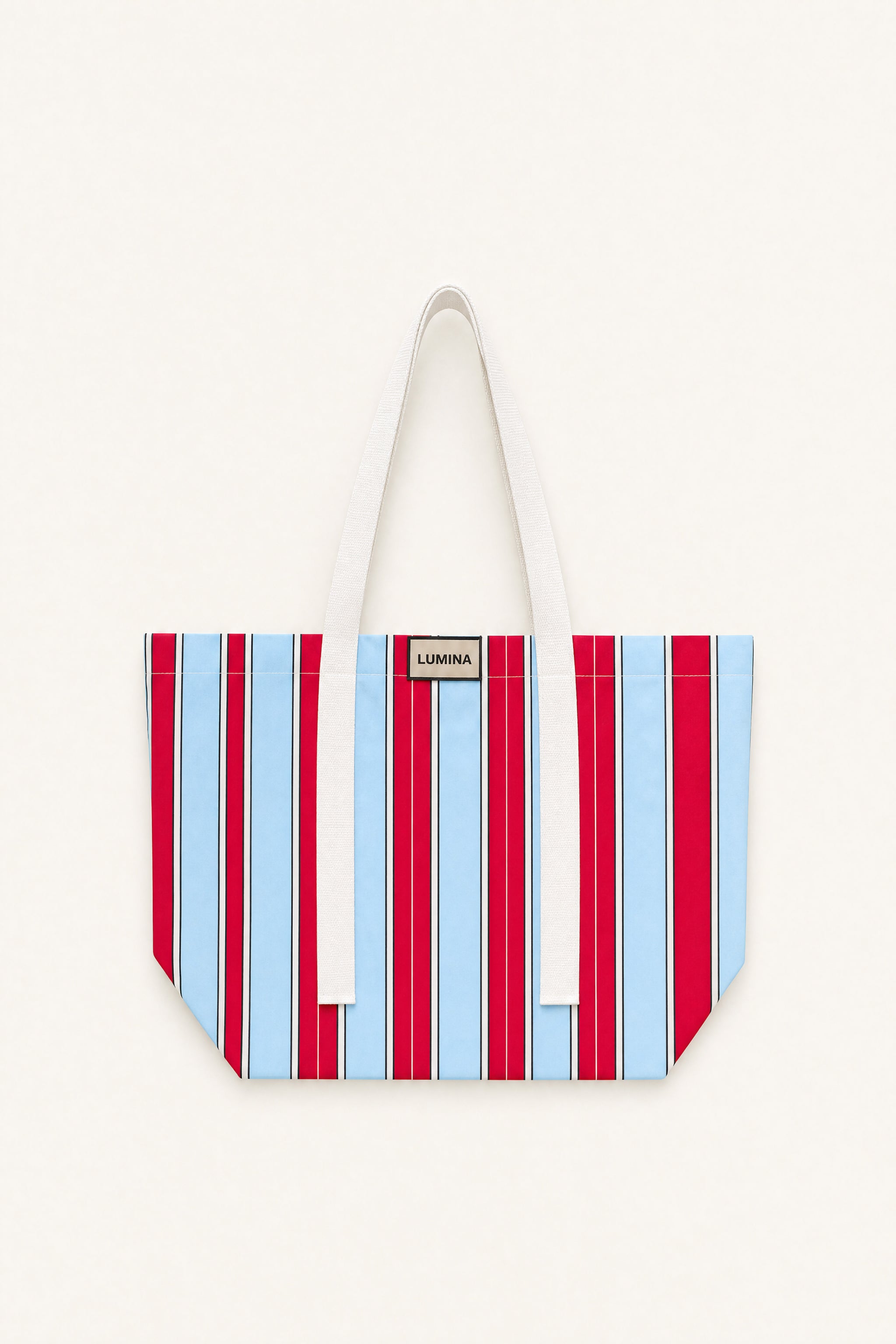 Doa Striped Bag Red/Blue
