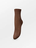 Glitter Drake Sock Mocha Brown