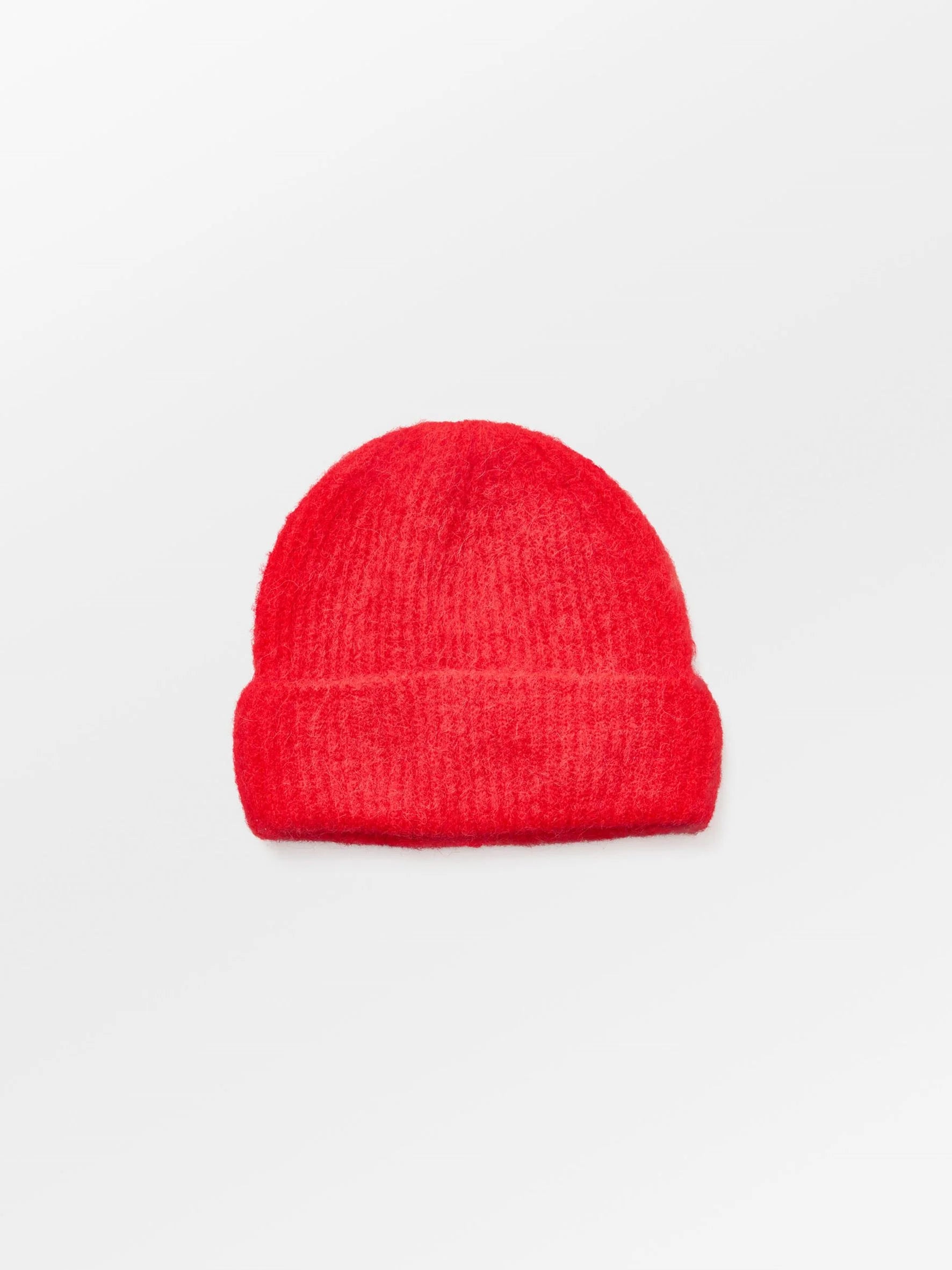 Beanie Alpaca-Wool Salsa Red