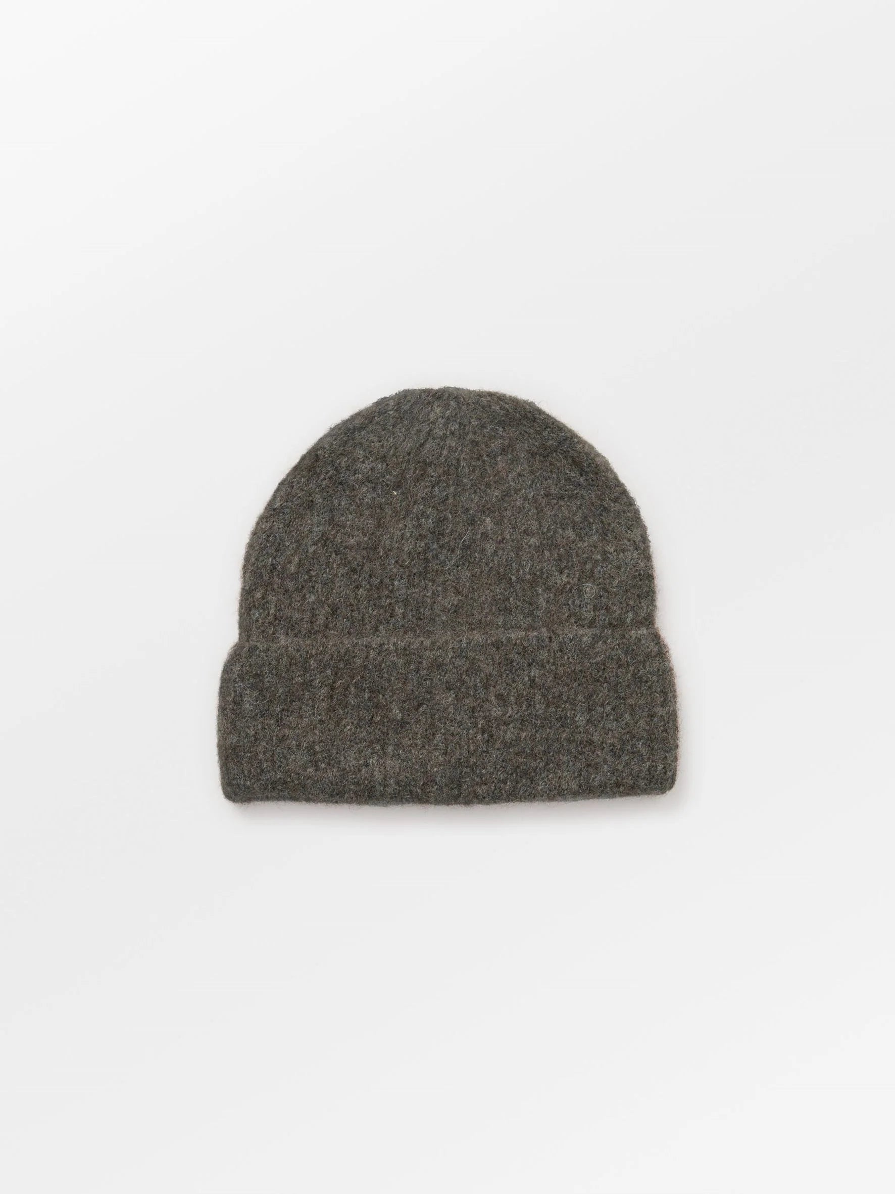 Beanie Alpaca-Wool Hot Fudge Brown