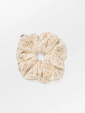 Croflora Scrunchie Buttercream White