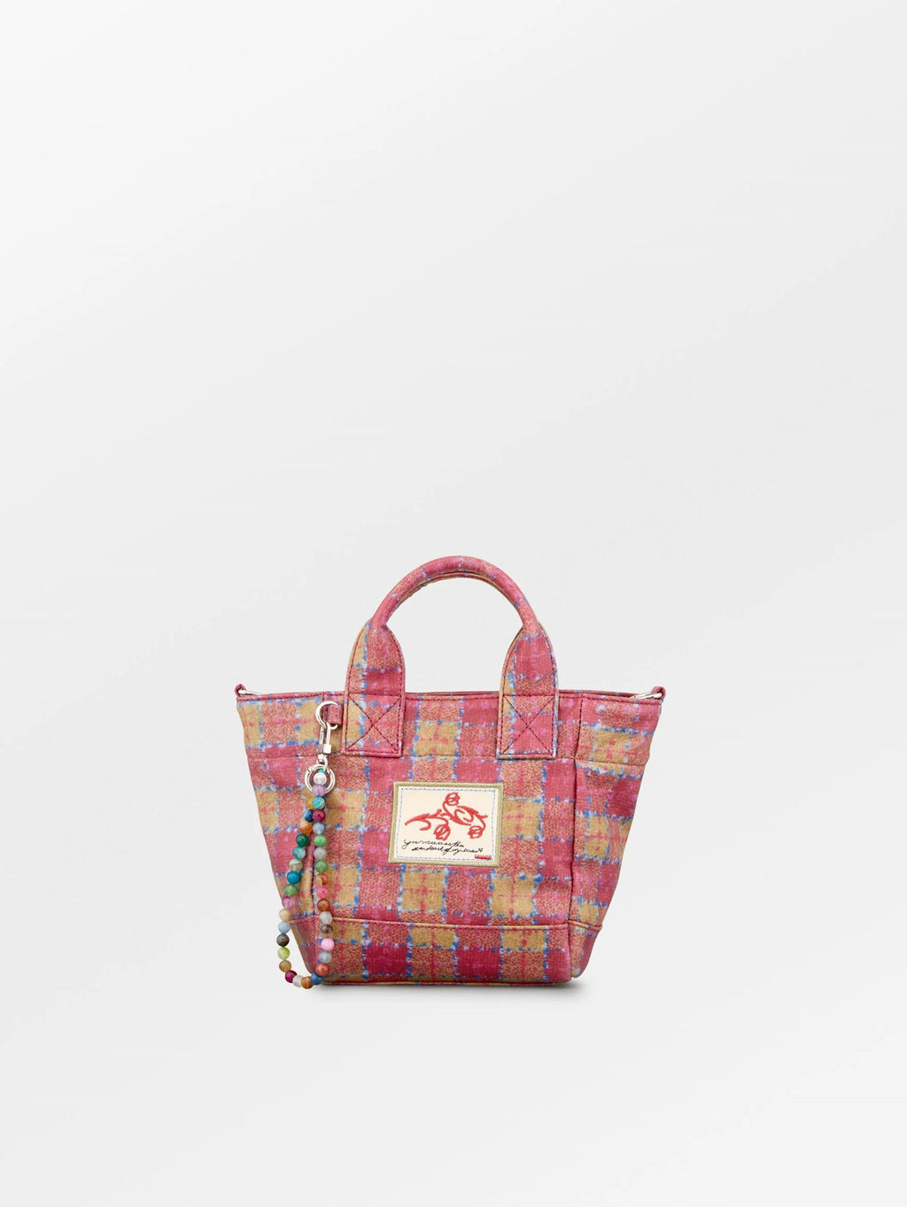 Checky Coated Gabby Bag