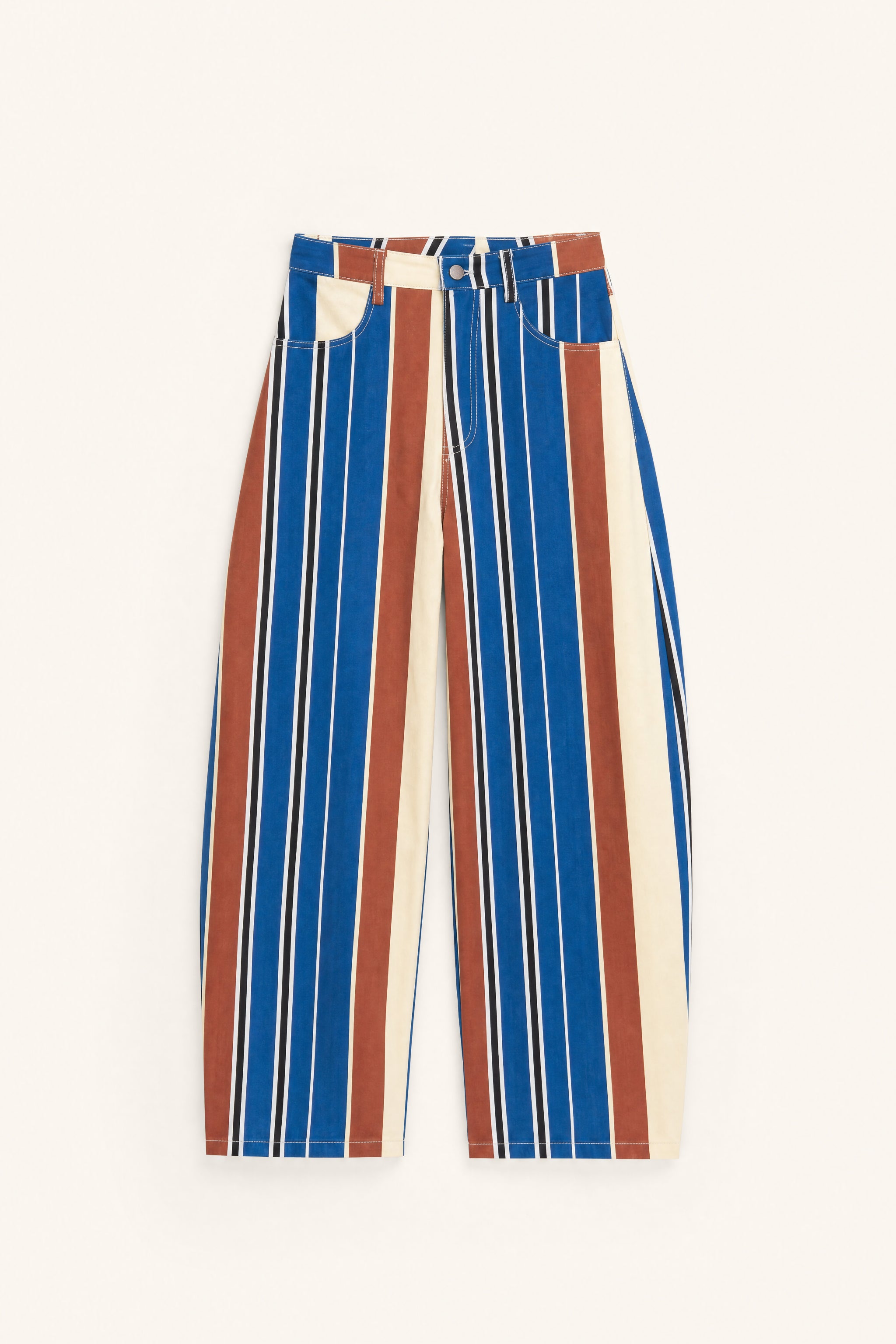 Doa Striped Pants Blue/Yellow