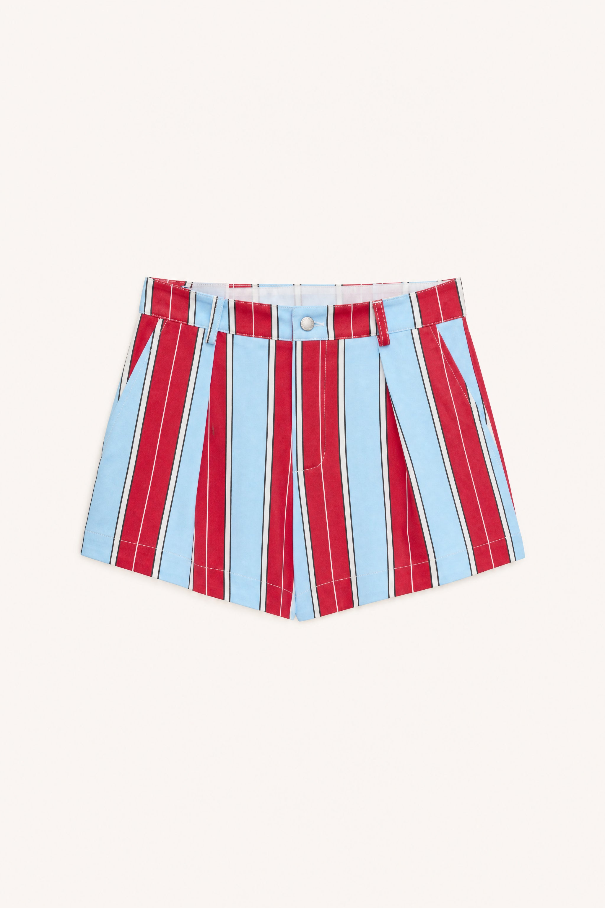 Doa Striped Short Red/Blue